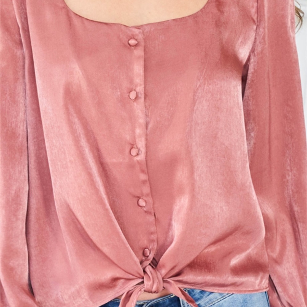 Pink Rose top - Picture 3 of 11